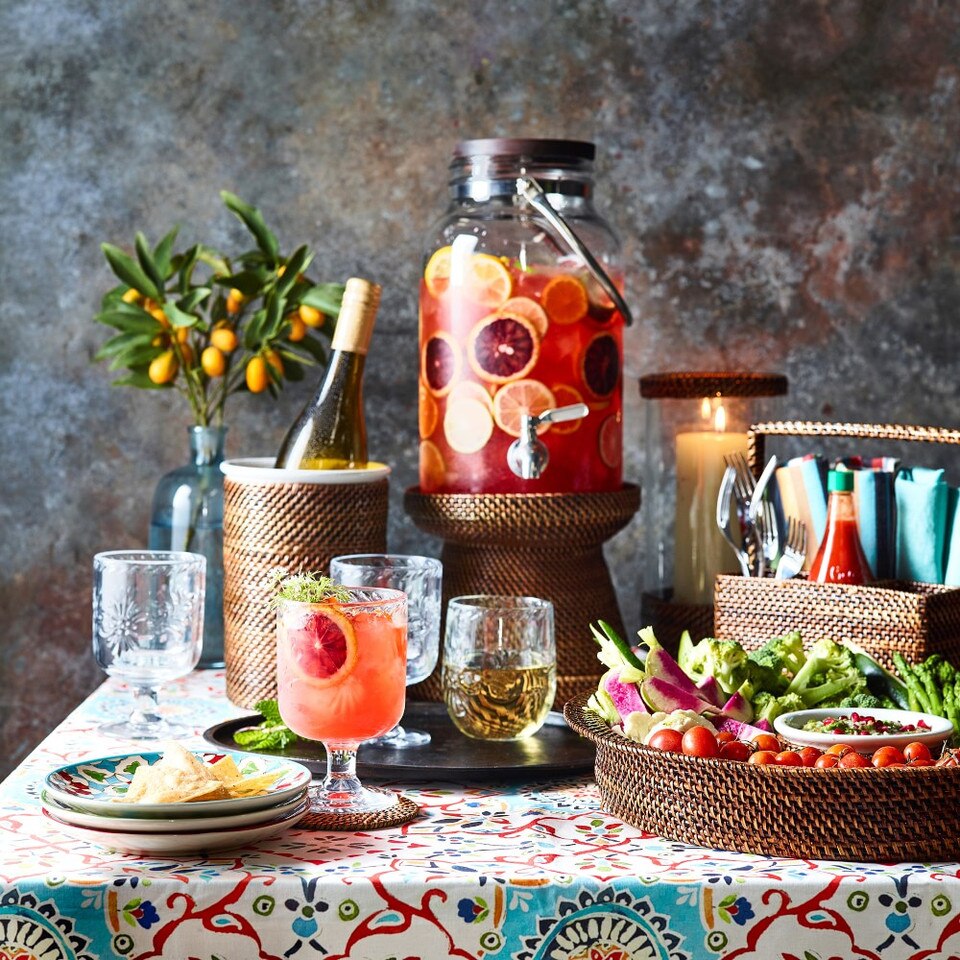 Sonora Outdoor Etched Tritan Goblets Williams Sonoma Australia